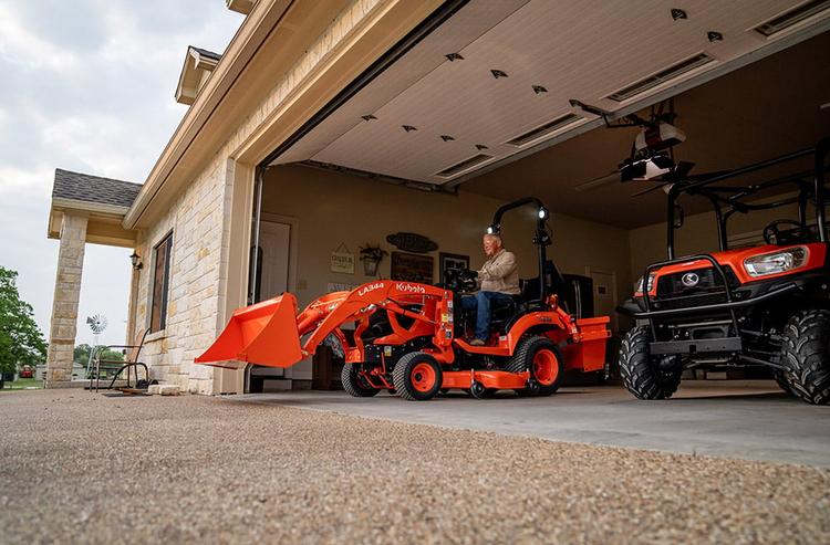 Low Clearance ROPS for Easy Storage